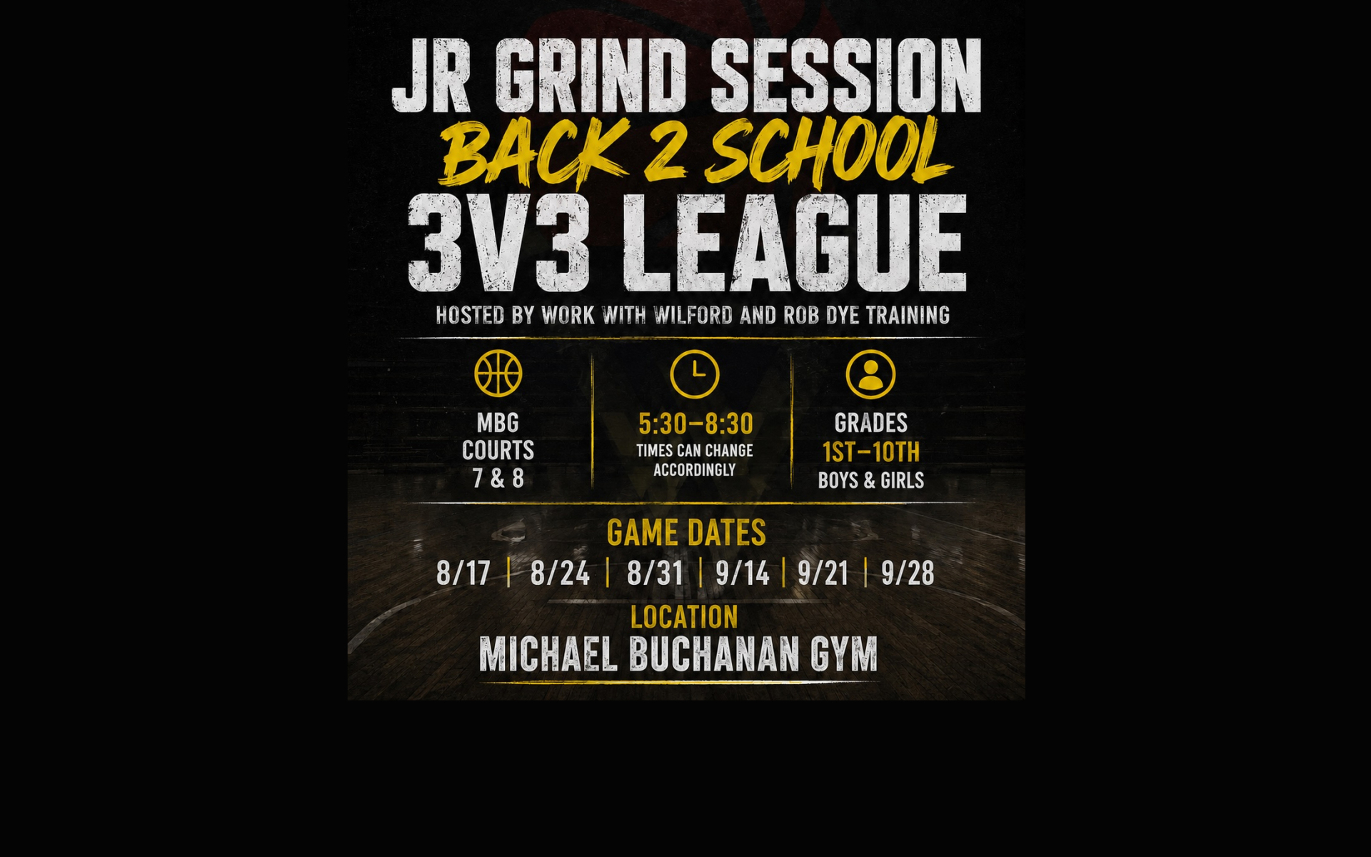 Junior Grind 3 on 3 League