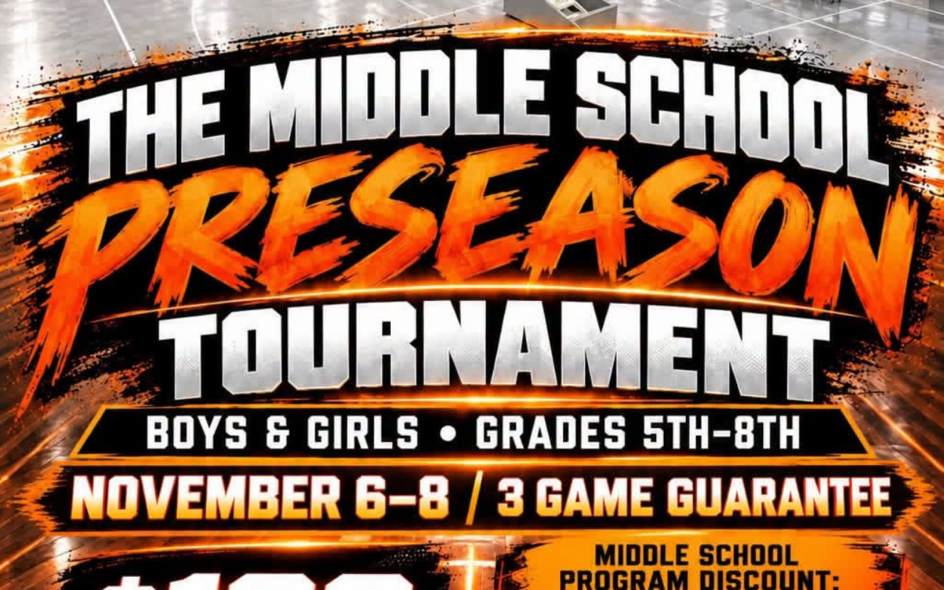 Middle School Preseason Tournament