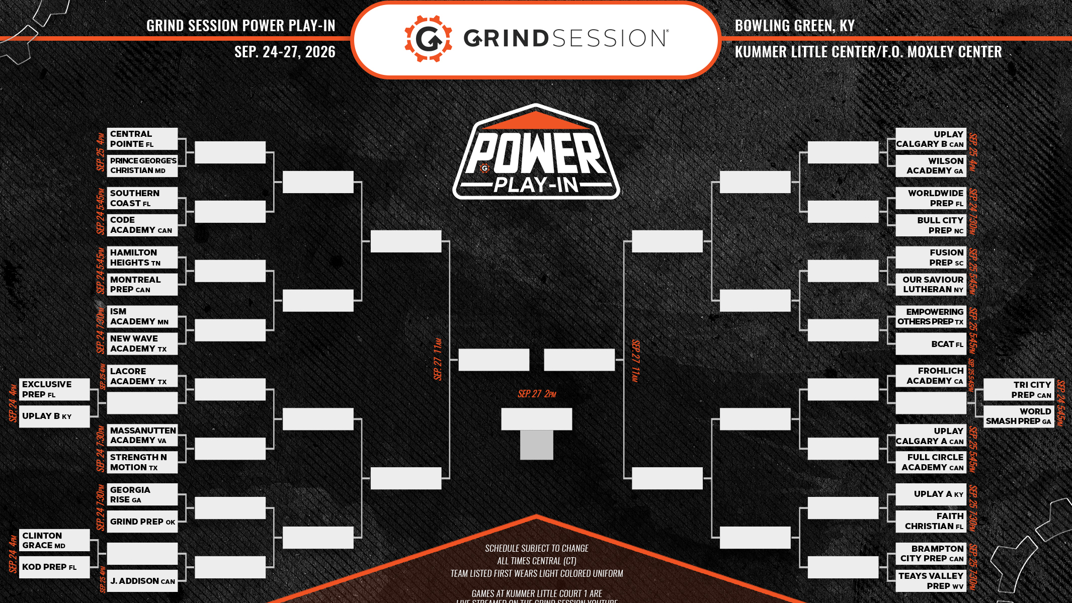 2026 Play-In Tournament