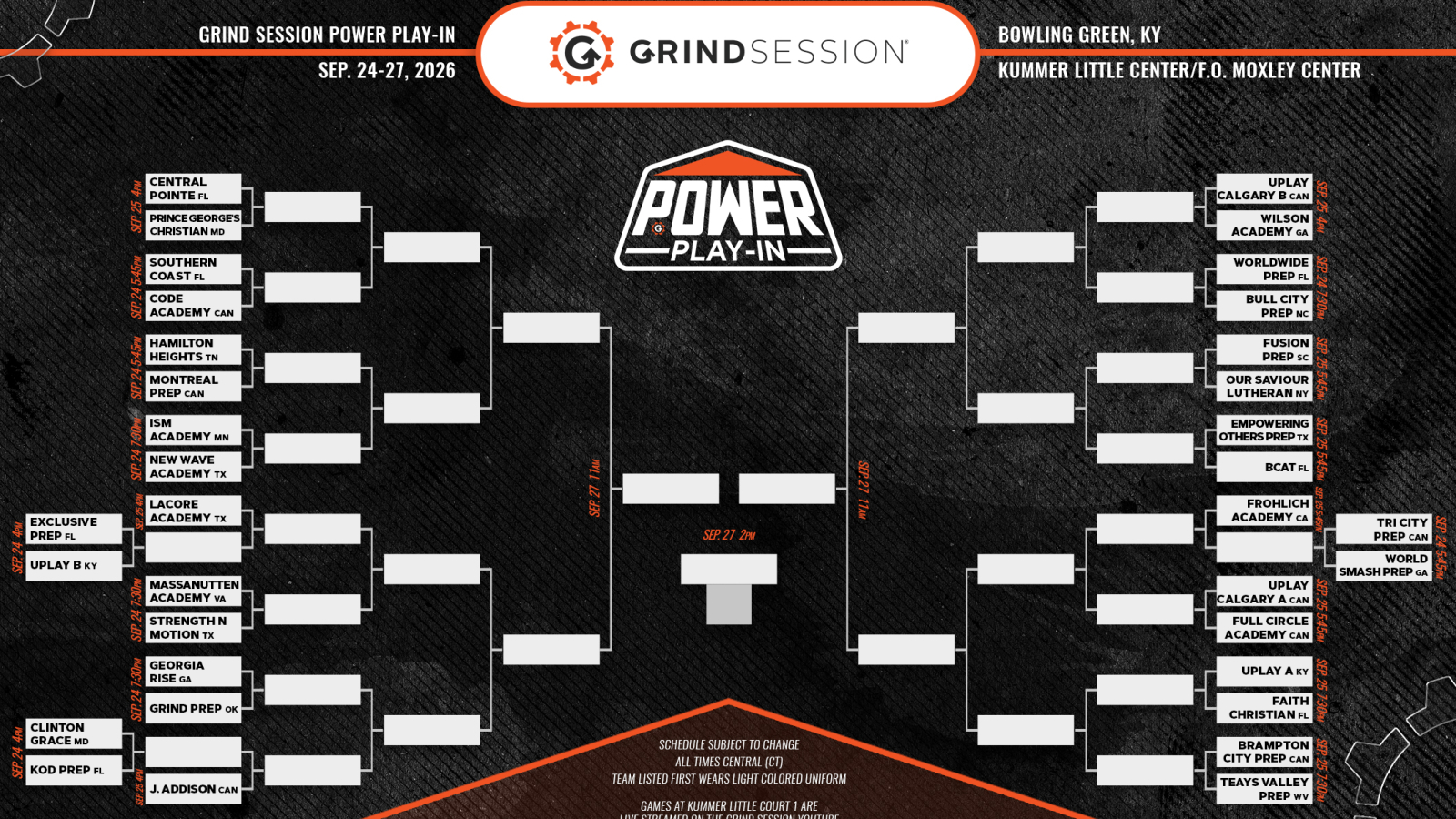 2026 Play-In Tournament