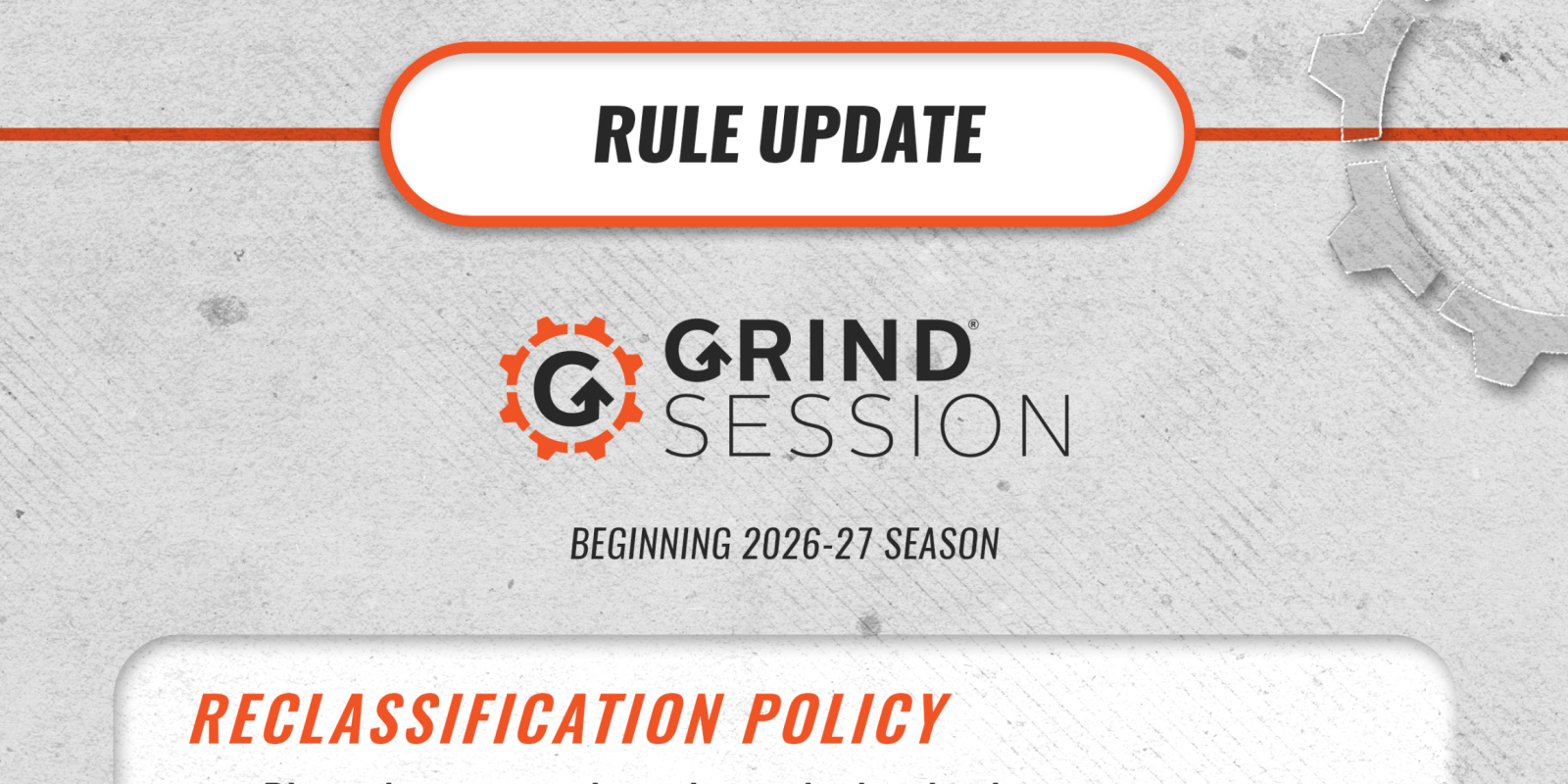 Rules Update