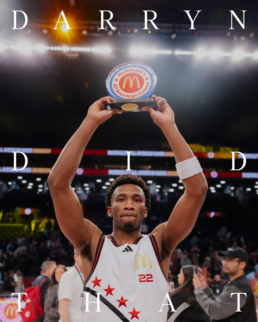 McDonald's All American MVP