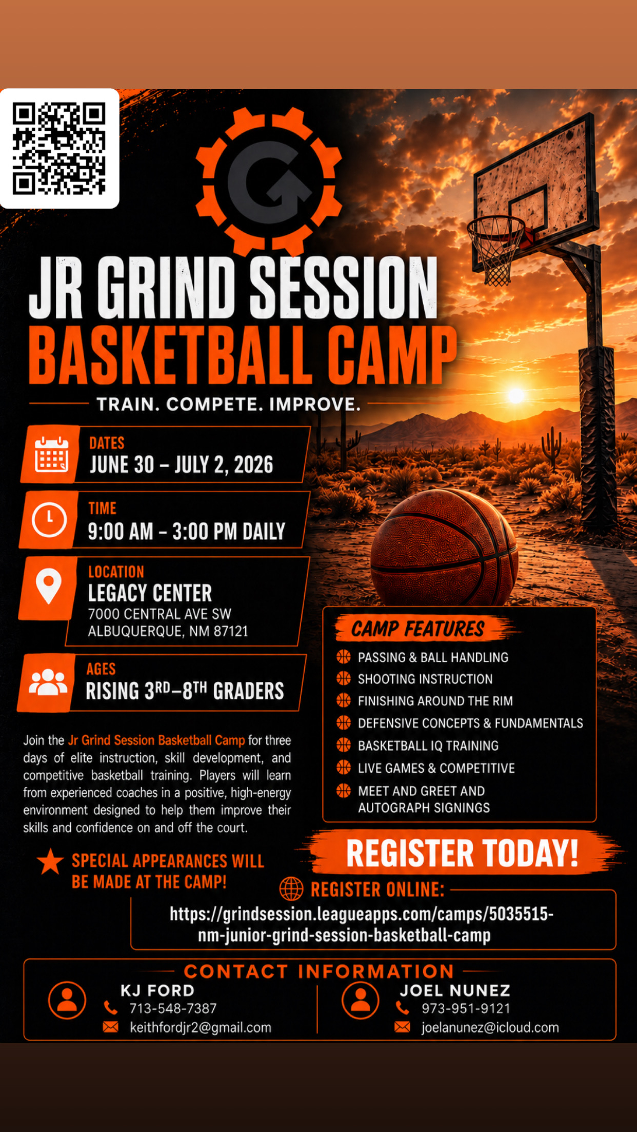 Junior Grind Hoop Camp