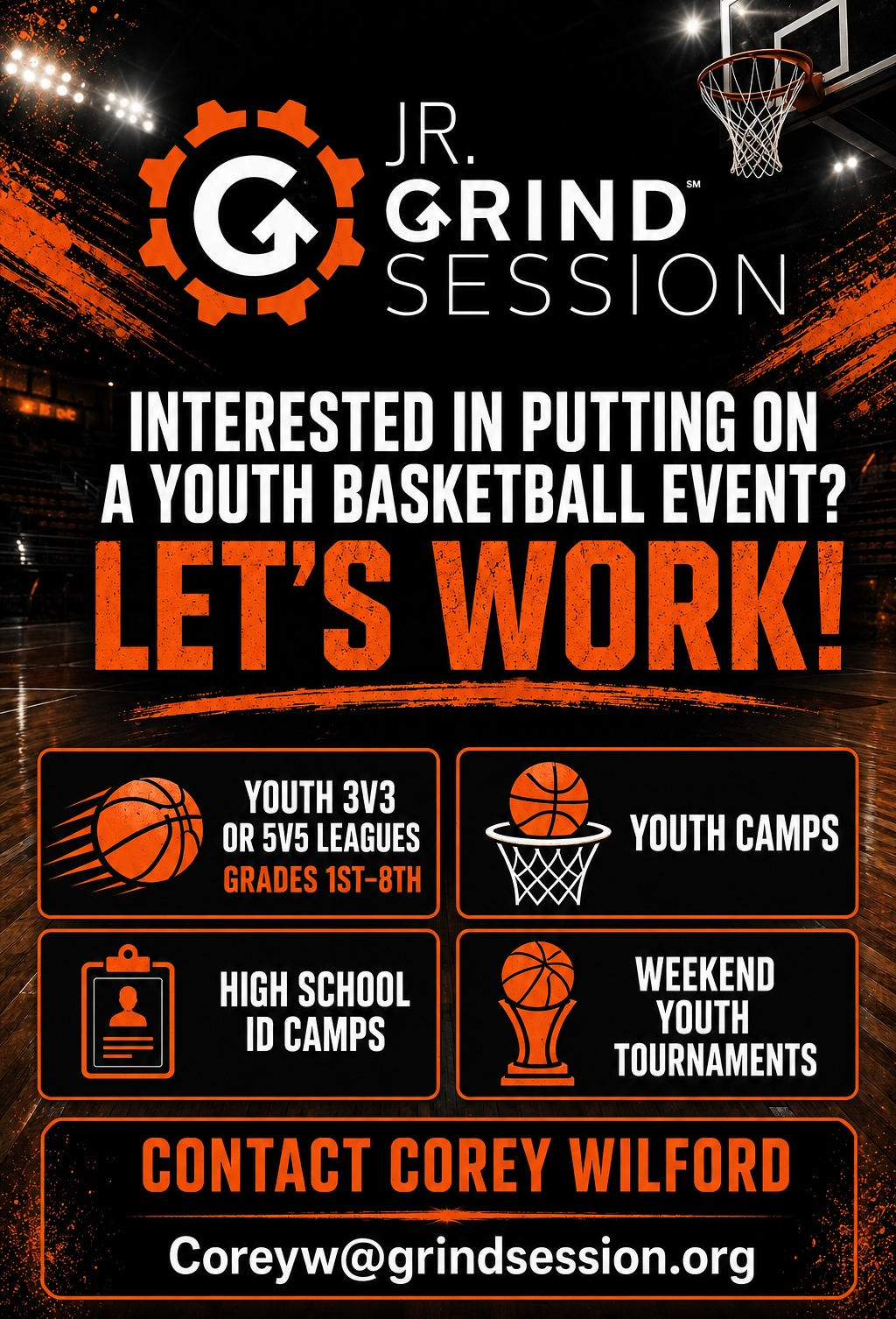 Let Us Help You Run A Junior Grind Event