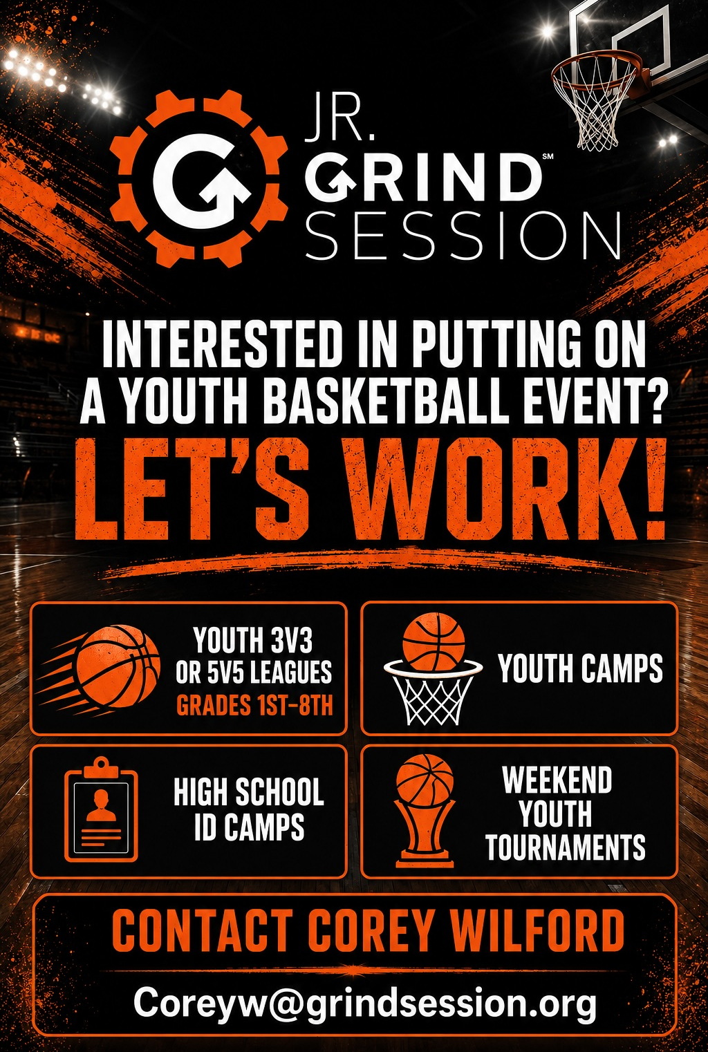 Let Us Help You Run A Junior Grind Event