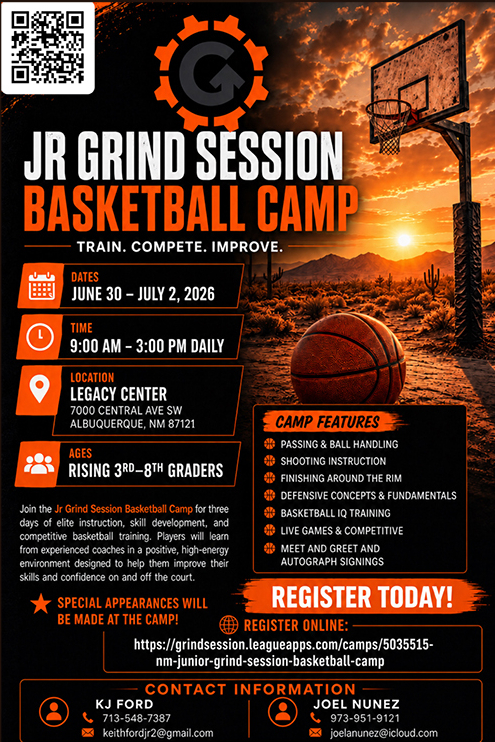 Jr. Grind Session Basketball Camp