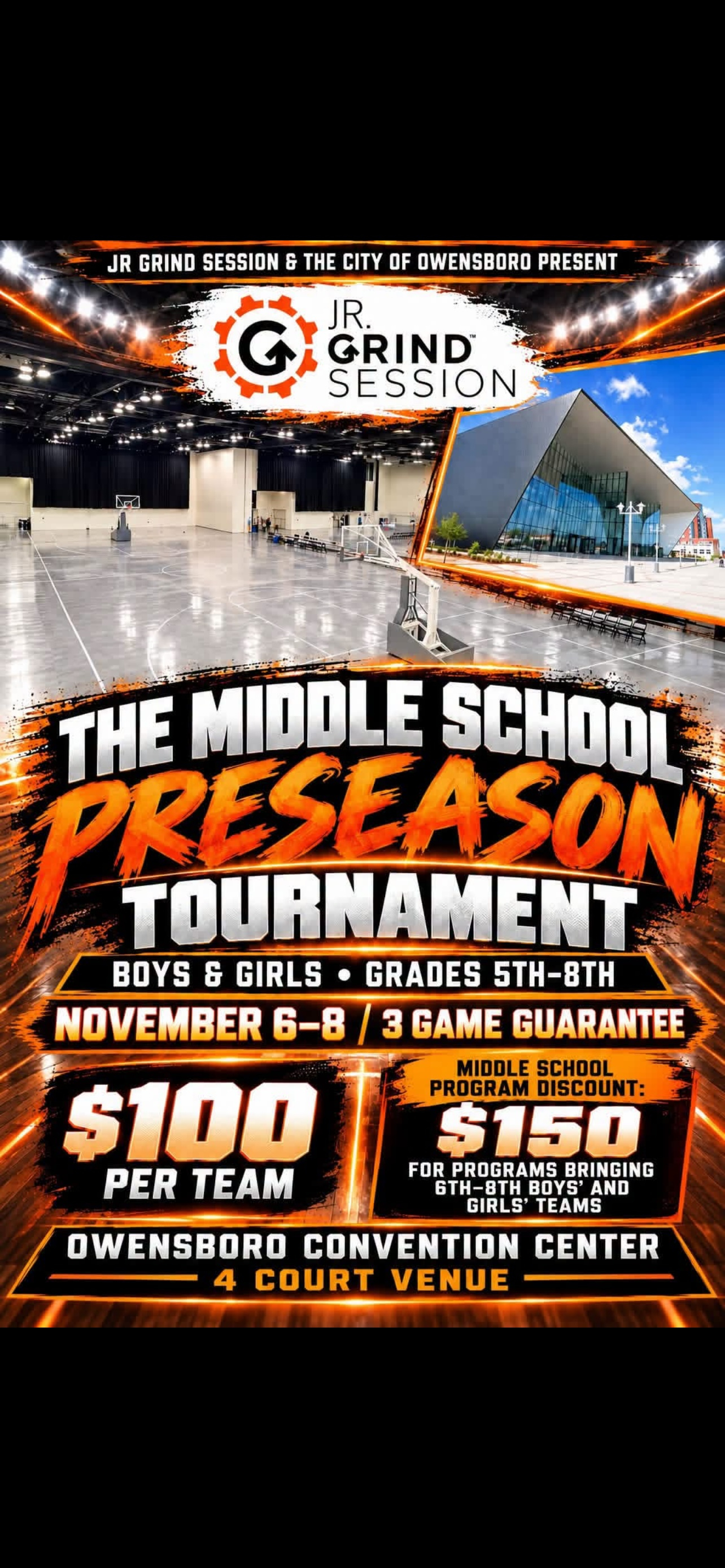 Middle School Preseason Tournament