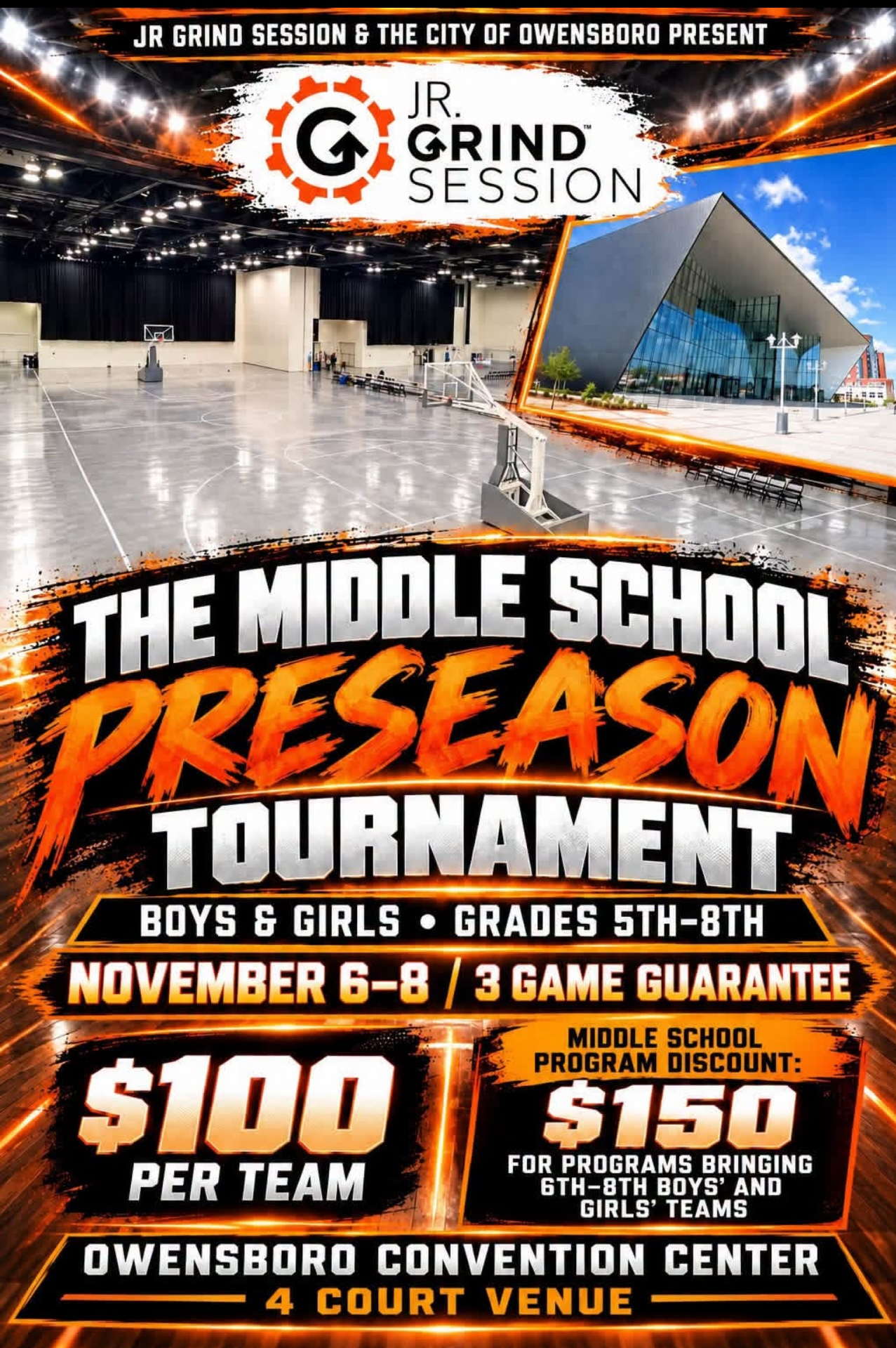 Middle School Preseason Tournament