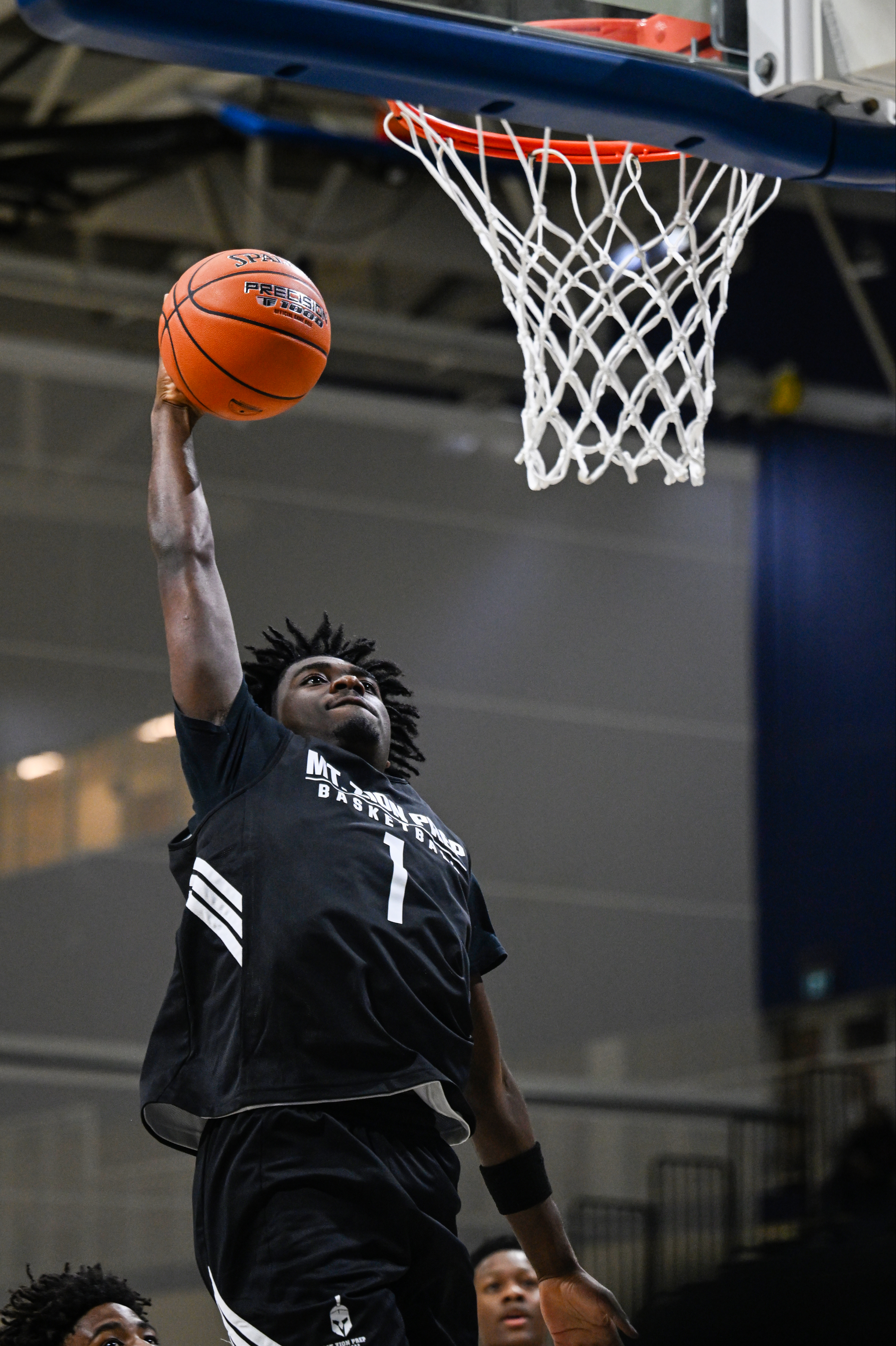 Jacob Canton with the throw down dunk