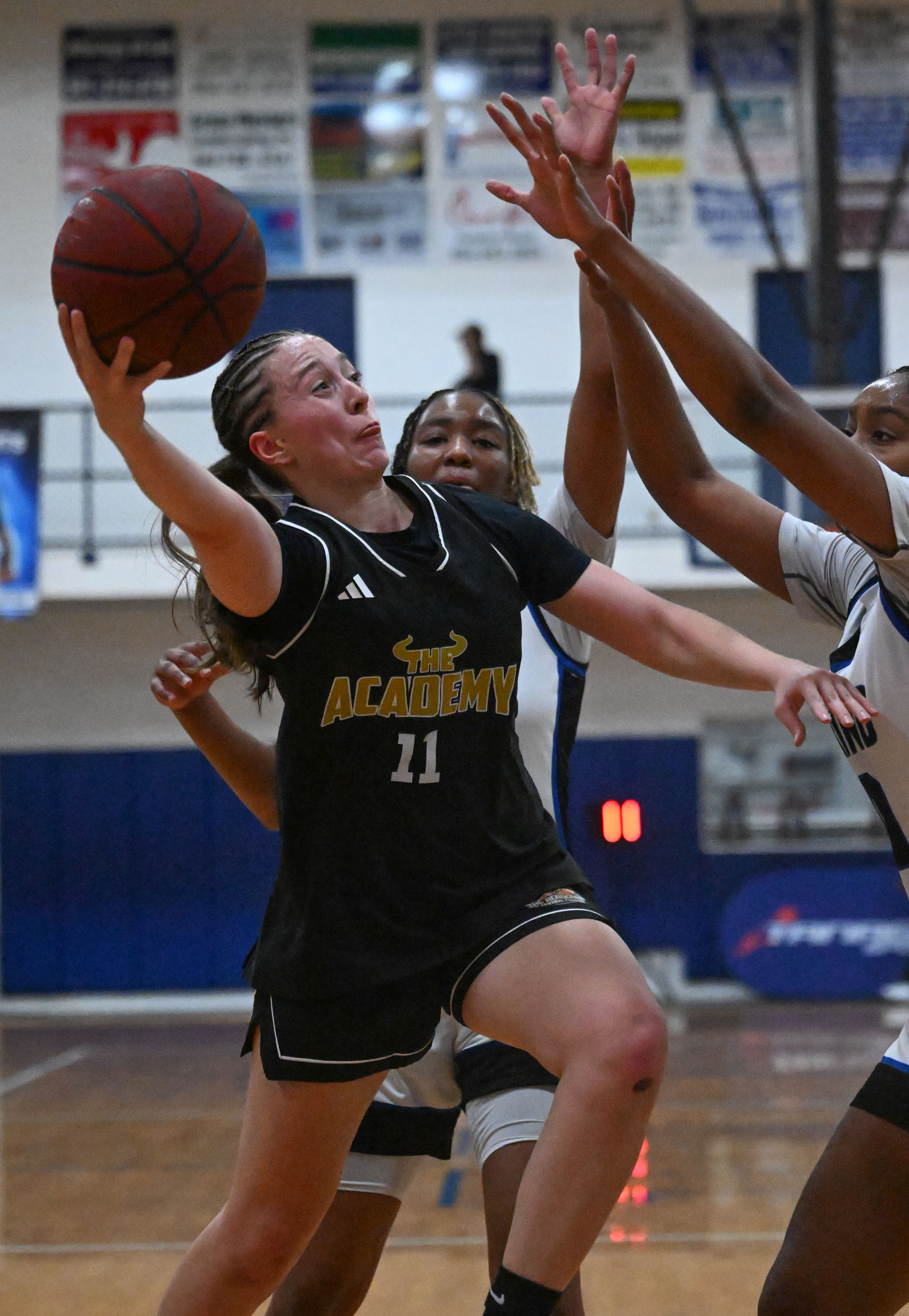 Josefina Piacenza with the layup for Central Florida