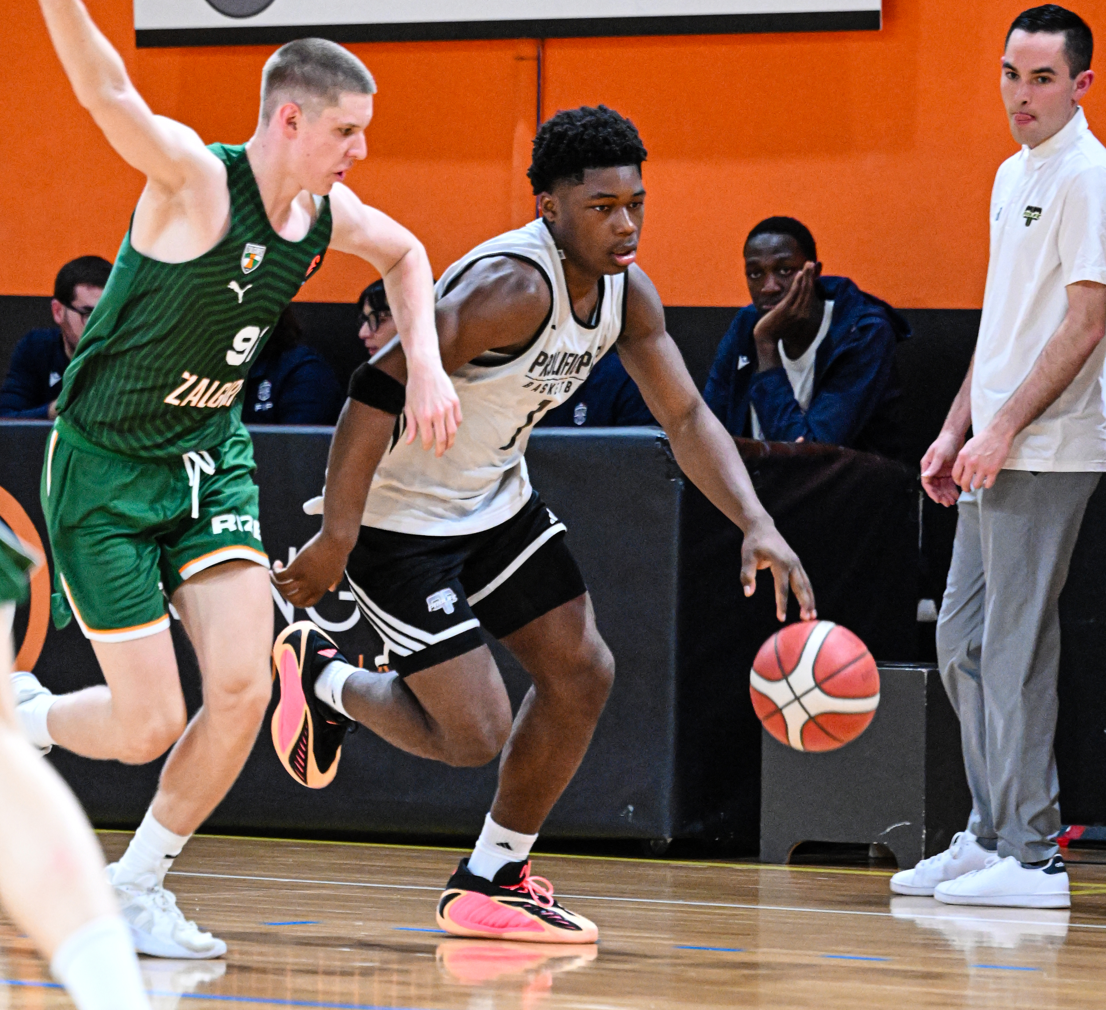 Prolific Prep's Nasir Anderson vs. BC Zalgiri in Italy