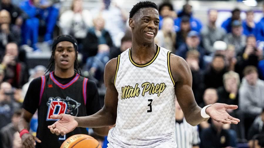 aj dybantsa byu signee utah prep iverson classic
