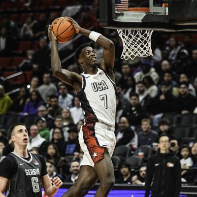 AJ Dybantsa Dunk for USA