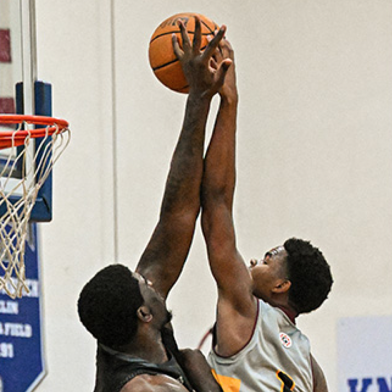 Gillion Academy's Marcus Ponder with the Dunk