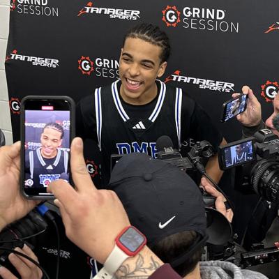 Mikel Brown Jr with DME Academy
