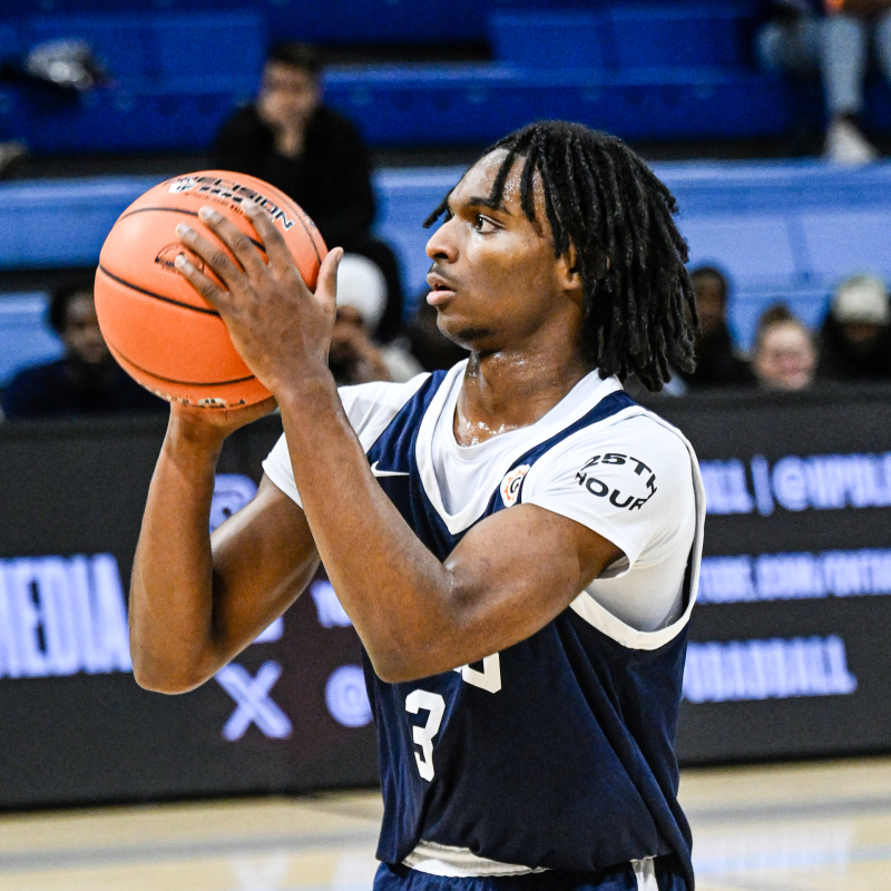 Jacob McGregor with the jump shot for Royal Crown