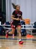 Danyelle London brings the ball up court for Ft Erie